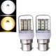 B22 LED Light Bulb 3.5W 5730 SMD LED 400LM Pure White Corn Lamp Indoor Home Lighting AC110V