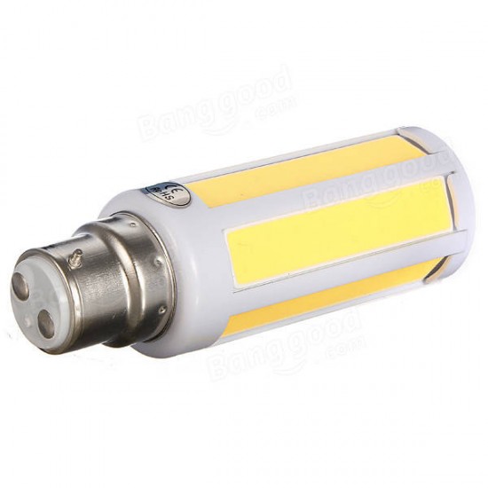 B22 White/Warm White 7W Corn Bulb Lamp 108 LED Bright Light 85-264V