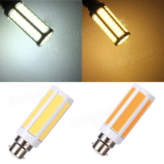 B22 White/Warm White 7W Corn Bulb Lamp 108 LED Bright Light 85-264V B22 White/Warm White 7W Corn Bulb Lamp 108 LED Bright Light 85-264V