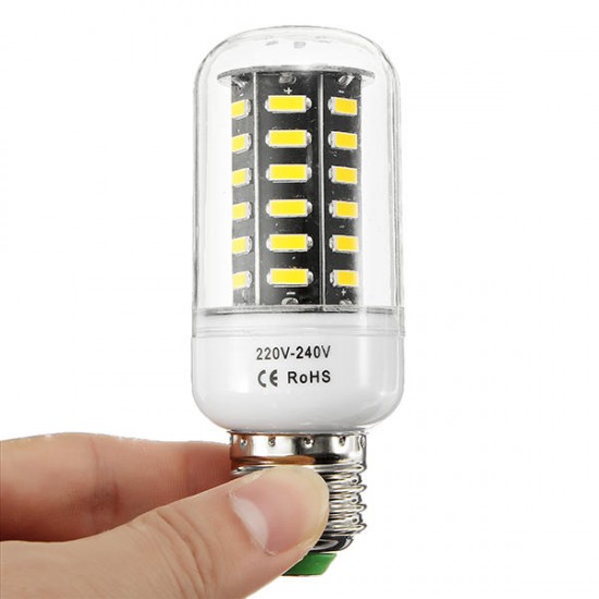 E27 E14 B22 9W SMD 7030 Pure White Warm White LED Corn Light Lamp Bulb AC110V AC220V