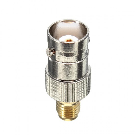 BNC female jack to SMA female jack Straight RF adapter connector