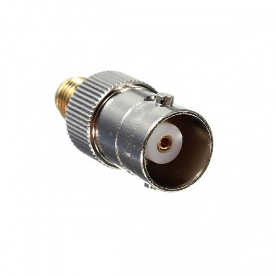 BNC female jack to SMA female jack Straight RF adapter connector