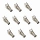 10 Pcs M-50 BNC Female Socket Bulkhead Right Angle PCB Mount BNC Oscilloscope Connector Oscilloscope Probe