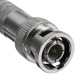 BNC Male Connector for RG-59 Coaxial Cable Brass End Crimp Cable CCTV Camera BNC Welding Connector