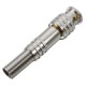 BNC Male Connector for RG-59 Coaxical Brass End Crimp Screwing Camera Free Welding US Version