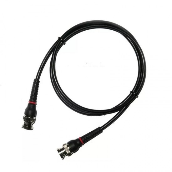 2Pcs P1013 BNC Q9 Male Plug To BNC Q9 Male Plug Oscilloscope Test Probe Cable Lead 100CM 2Pcs P1013 BNC Q9 Male Plug To BNC Q9 Male Plug Oscilloscope Test Probe Cable Lead 100CM
