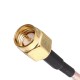 3pcs 30cm BNC Male to SMA Male Connector 50ohm Extension Cable Length Optional