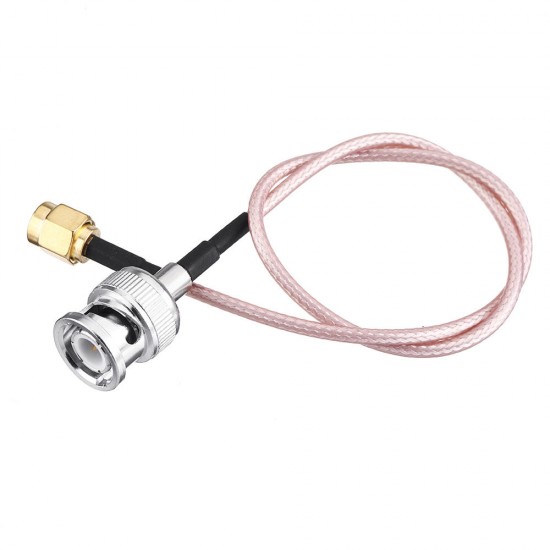 3pcs 50cm BNC Male to SMA Male Connector 50ohm Extension Cable Length Optional 3pcs 50cm BNC Male to SMA Male Connector 50ohm Extension Cable Length Optional