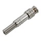 BNC Male Connector for RG-59 Coaxial Cable Brass End Crimp Cable Screwing Camera Free Welding BNC Male Connector for RG-59 Coaxial Cable Brass End Crimp Cable Screwing Camera Free Welding