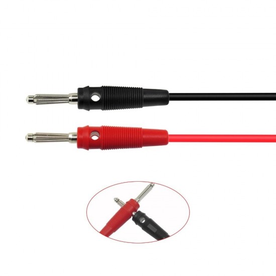 P1008A BNC Q9 To Dual 4mm Stackable Banana Plug With Test Leads Probe Cable 120CM