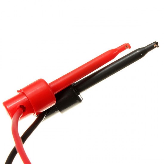 BNC Male Plug Q9 to Dual Hook Clip Test Probe Cable Leads