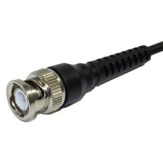 P1013 BNC Q9 Male Plug To BNC Q9 Male Plug Oscilloscope Test Probe Cable Lead 100CM+BNC Male Plug Q9 to Dual Hook Clip Test Probe Cable Leads+Y Splice Oscilloscope Test Probe Cable Lead 120CM