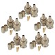 10 Sets BNC Plug Crimp Connectors Adapter for RG58 RG-58 Coax Male Antenna Cable 10 Sets BNC Plug Crimp Connectors Adapter for RG58 RG-58 Coax Male Antenna Cable