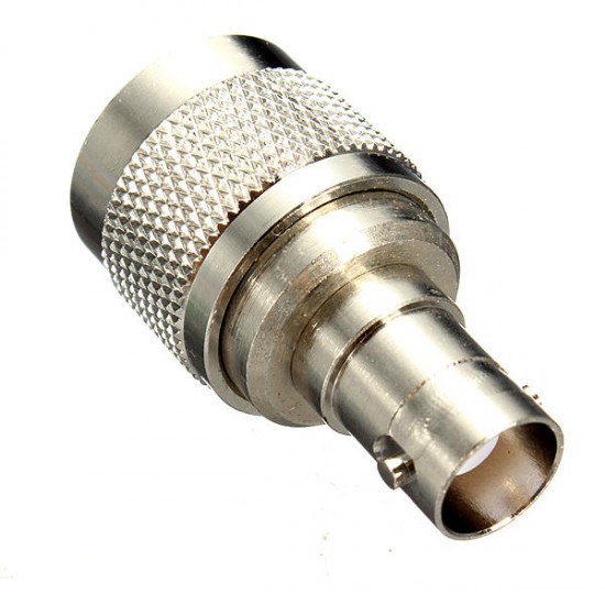 N Male Plug to BNC Female Plug Jack RF Coaxial Adapter Connector