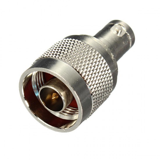 N Male Plug to BNC Female Plug Jack RF Coaxial Adapter Connector