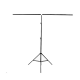 2x2M T-type Adjustable Backdrop Photography Background Support Stand Holder