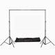 2x2m 6.5FT Professinal Photography Background Backdrops Support System Stands Studio