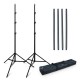 3x2.8m Adjustable Foldable Photography Background Stand Tripod Support Portable Studio Backdrop Kits 3x2.8m Adjustable Foldable Photography Background Stand Tripod Support Portable Studio Backdrop Kits