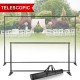 7.9FT 11.5FT Iron Adjustable Telescopic Photography Background Stand Kit with Carrying Bag for Backdrop and Poster