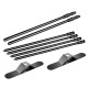 7.9FT 11.5FT Iron Adjustable Telescopic Photography Background Stand Kit with Carrying Bag for Backdrop and Poster 7.9FT 11.5FT Iron Adjustable Telescopic Photography Background Stand Kit with Carrying Bag for Backdrop and Poster