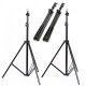 Collapsible Background Support Stand Kit Adjustable Crossbars Photography Holder Collapsible Background Support Stand Kit Adjustable Crossbars Photography Holder