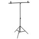 Photography Photo Screen Background Support Stand Triple Stand + White Backdrop