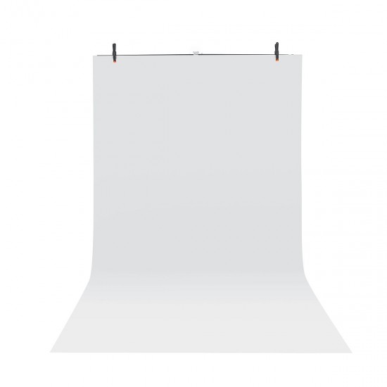 Photography Photo Screen Background Support Stand Triple Stand + White Backdrop