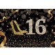 0.9x1.5M 1.5x2.1M 1.8x2.7M Number 16 Glitter Photography Backdrop Studio Photo Background Prop Decorate