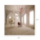 10x10FT White Piano Room Theme Rose Photography Backdrop Studio Prop Background 10x10FT White Piano Room Theme Rose Photography Backdrop Studio Prop Background