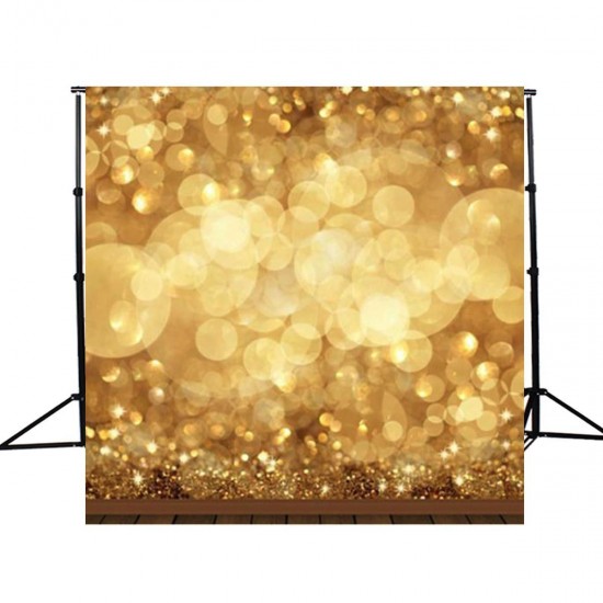 10x10ft Golden Spots Glitter Sparkl Photography Background Backdrop Studio 10x10ft Golden Spots Glitter Sparkl Photography Background Backdrop Studio