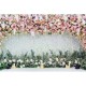 1.2x0.8m Romantic Wedding Photography Backdrop Flowers Wall Party Photo Background Cloth Decoration Props