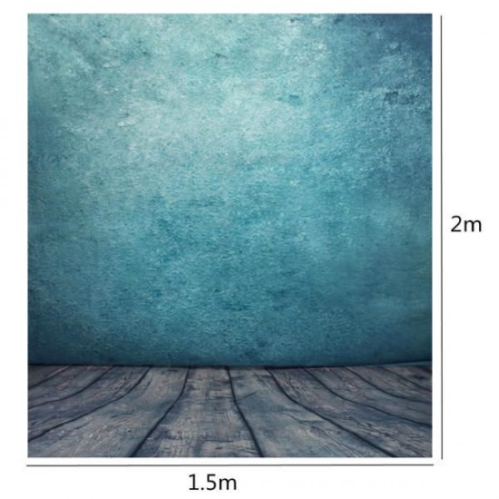 1.5 x 2m Classic Wooden Floor Vinyl Studio Photography Backdrops Photo Background