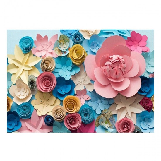 150cm x 90cm Colorful Paper Flower Photography Backgrounds Child Vinyl Photo Backdrops 150cm x 90cm Colorful Paper Flower Photography Backgrounds Child Vinyl Photo Backdrops