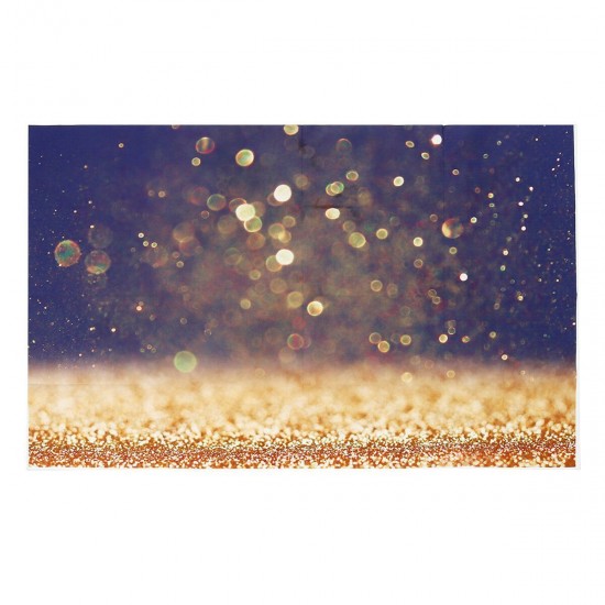 150x100CM 210x150CM 250x180CM Gold Glitter Vinyl Spray Painted Photography Backdrop Background