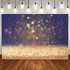 150x100CM 210x150CM 250x180CM Gold Glitter Vinyl Spray Painted Photography Backdrop Background