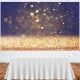 150x100CM 210x150CM 250x180CM Gold Glitter Vinyl Spray Painted Photography Backdrop Background