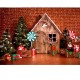 1.5X2.1CM Christmas Photography Background Backdrop Fabric Screen Studio Shooting Wall Cloth