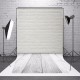 1.5X2.1m Photography Vinyl Background White Brick Wall Studio Backdrop