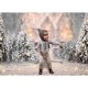 1.5x0.9m/2.2x1.5m/2.7x1.8m Christmas Photography Backdrops Snow Scene Background Cloth for Studio Photo Backdrop Prop