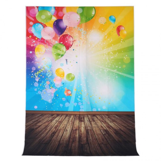 1.5x2.1M 5x7FT Balloon Pattern Vinyl Studio Photo Photography Background Backdrop