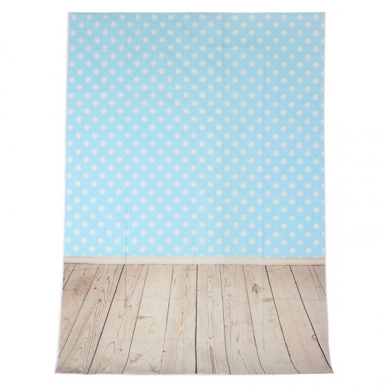 1.5x2.1M 5x7FT White Dot Blue Shade Vinyl Studio Photo Photography Background Backdrop 1.5x2.1M 5x7FT White Dot Blue Shade Vinyl Studio Photo Photography Background Backdrop