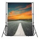 1.5x2.1M 7x5FT Asphalt Road Flaming Cloud Vinyl Studio Photography Photo Backdrop Background 1.5x2.1M 7x5FT Asphalt Road Flaming Cloud Vinyl Studio Photography Photo Backdrop Background