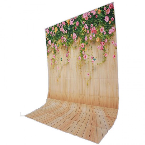 1.5x2.1m 5x7ft Grass Flower Colorful Nature Vinyl Studio Photo Photography Background Backdrop