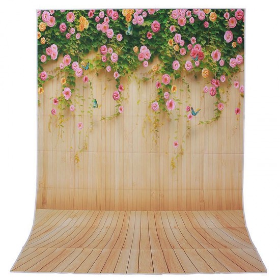 1.5x2.1m 5x7ft Grass Flower Colorful Nature Vinyl Studio Photo Photography Background Backdrop