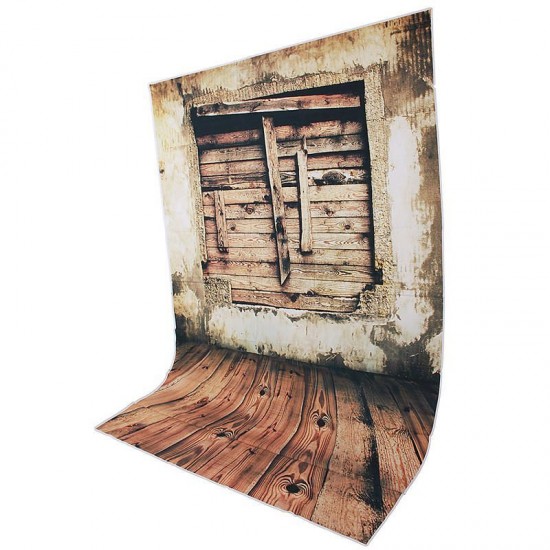 1.5x2.1m 5x7ft Old House Wood Floor Vinyl Studio Photography Photo Backdrop Background