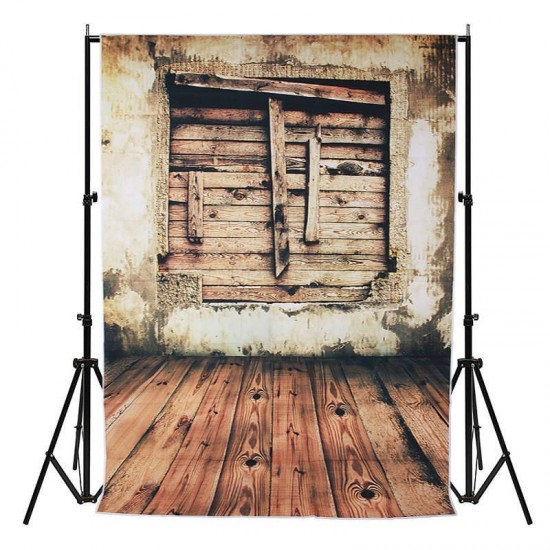 1.5x2.1m 5x7ft Old House Wood Floor Vinyl Studio Photography Photo Backdrop Background