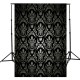 1.5x2.1m Photography Retro Damask Cloth Studio Props Background Vinyl Black 1.5x2.1m Photography Retro Damask Cloth Studio Props Background Vinyl Black