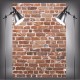 1.5x2.1m Photography Vinyl Background Worn Red Brick Wall Studio Backdrop 1.5x2.1m Photography Vinyl Background Worn Red Brick Wall Studio Backdrop