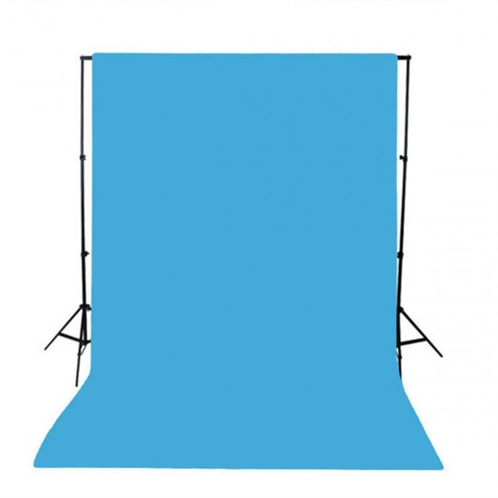 1.5x3M Green Black White Blue Yellow Pink Grey Solid Color Photography Backdrop Background Studio Prop