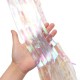 1x1m/1x2m Iridescent Foil Fringe Curtain Party Decoration Photography Prop Backdrop